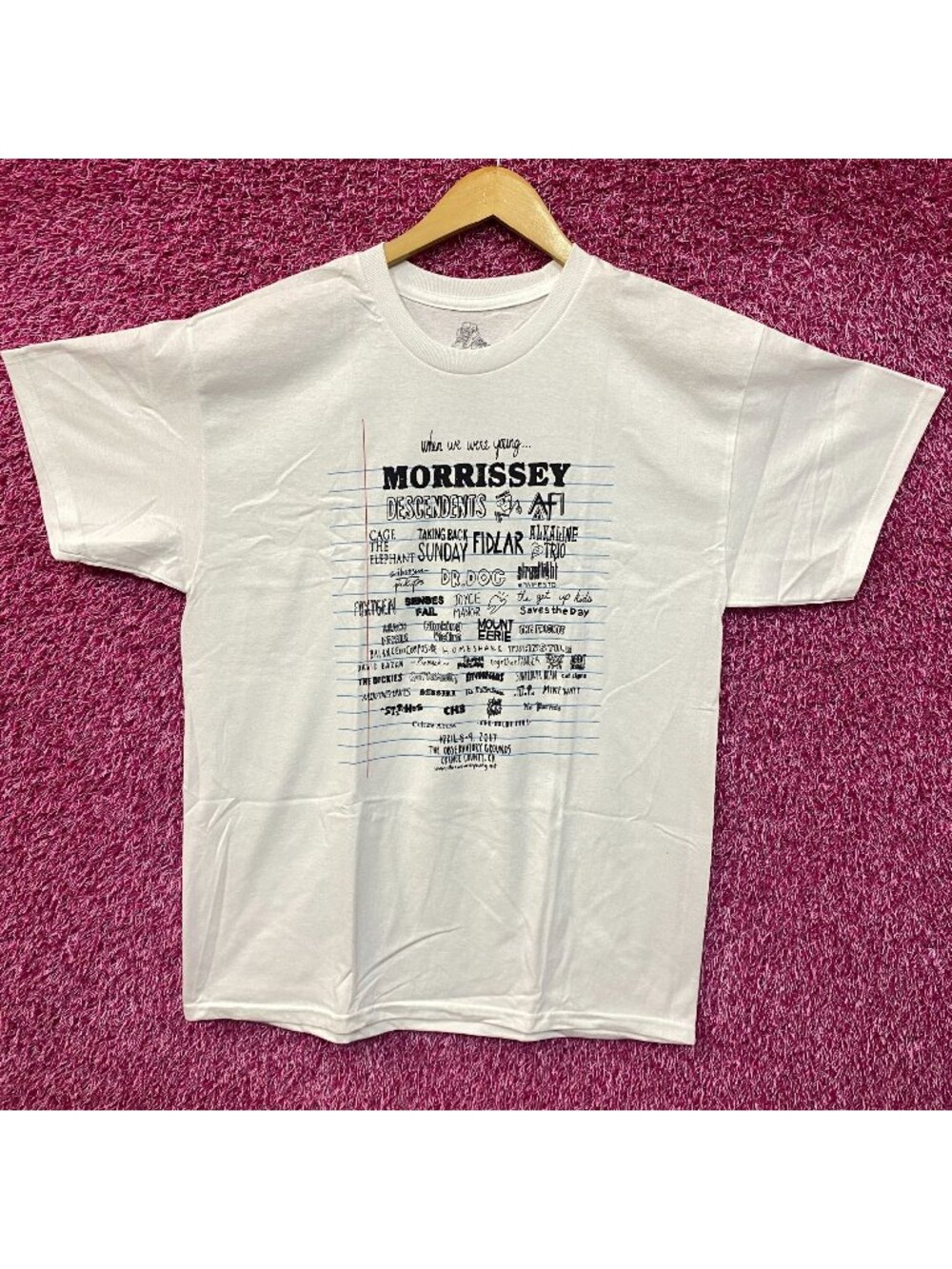 When We Were Young Festival T-Shirt Large